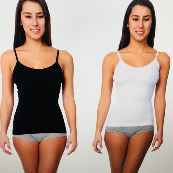 Body Beautiful Reversible Shaping Camisole That can be Worn as a V or Crew Neck.